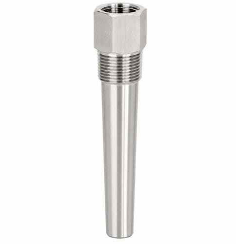 Termopozo roscado - TMZC12L200R1/2 - Jemar Termometría S.L. - atornillable / de acero inoxidable / para sensor de temperatura