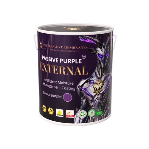 Revestimiento de protección - PASSIVE PURPLE EXTERNAL - Intelligent Membranes - de estanqueidad / impermeable / de fibrocemento