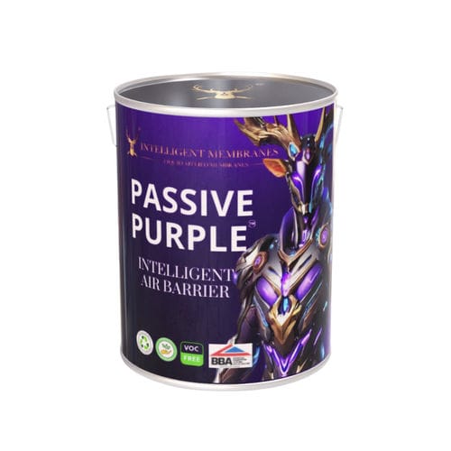 Pintura de acabado - PASSIVE PURPLE - Intelligent Membranes - líquida / a base de agua / para hormigón