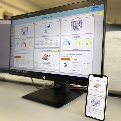Sistema de supervisión multi-parámetros - INAC - de proceso / de mantenimiento predictivo / de producción