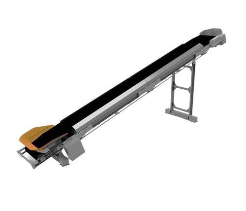 Transportador de banda - Industrial Beton Solutions (IBS) - inclinado / recto / de transporte