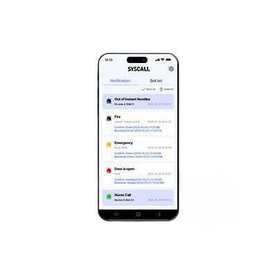 Aplicación móvil de gestión - Syscall Global - de comunicaciones / configuración / de seguimiento