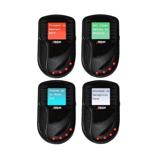 Receptor sin cable - SmartCall - JTECH - UHF / de notificación / de alerta