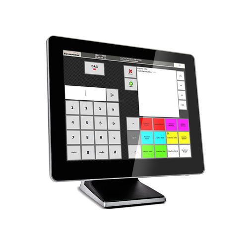 Panel de mando para alarma con pantalla táctil - DiCal - Swissphone Wireless AG - en red