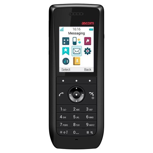 Auricular de teléfono reforzado - i63 - ASCOM - resistente a las salpicaduras / estanco al polvo / IP44