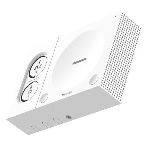 Sensor de temperatura y de humedad relativa - FEEL+ - NEXELEC - de pared / al ras / de resistencia
