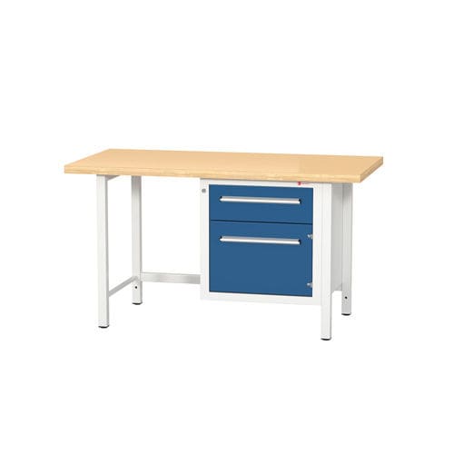 Mesa de trabajo con cajones - 1500 1/1 einfach - DRINGENBERG