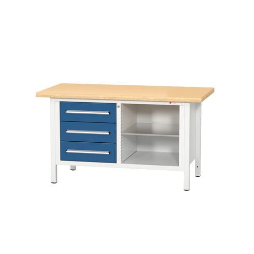 Mesa de trabajo con cajones - 1500 3/0 - DRINGENBERG