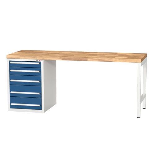Mesa de trabajo con cajones - GS 2000/5 - DRINGENBERG
