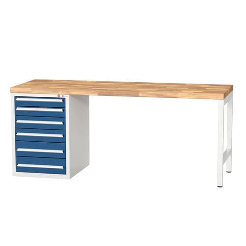Mesa de trabajo con cajones - GS 2000/6 - DRINGENBERG