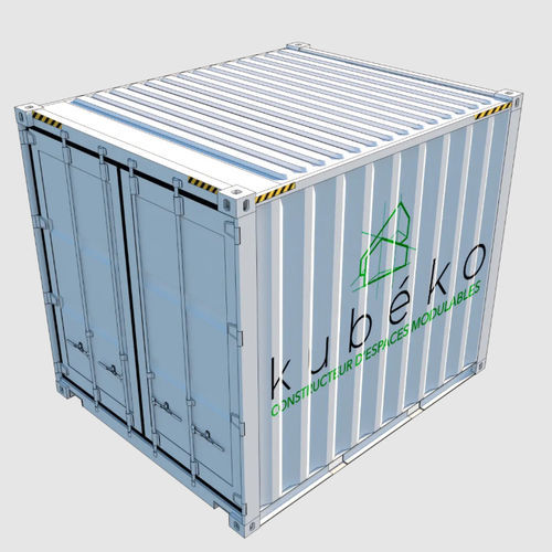 Contenedor de protección - Kubéko - para almacenamiento / de acero