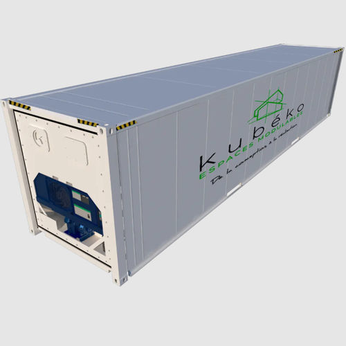 Contenedor industrial - Kubéko - de transporte / para almacenamiento / de acero