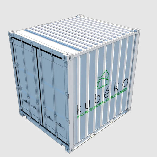 Contenedor de protección - Kubéko - de seguridad / para almacenamiento / organizador