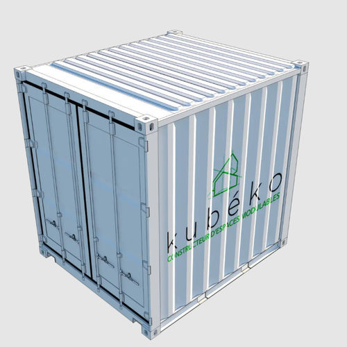 Contenedor industrial - Kubéko - para almacenamiento / organizador / de acero