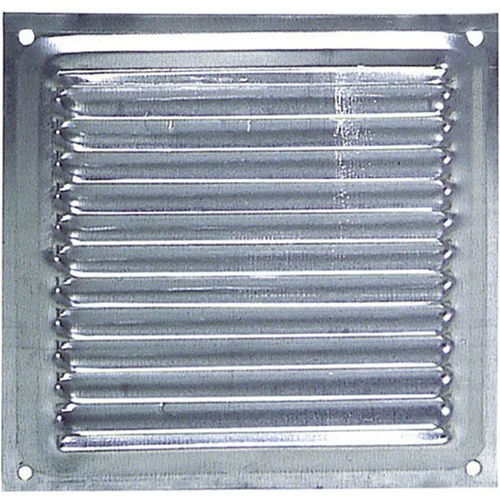 Rejilla de ventilación de acero galvanizado - Kubéko - cuadrada