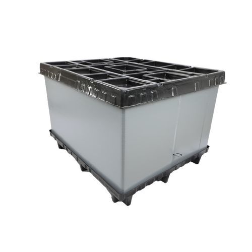Caja-palé de plástico - Agripak srl - agrícola / reutilizable / reciclable