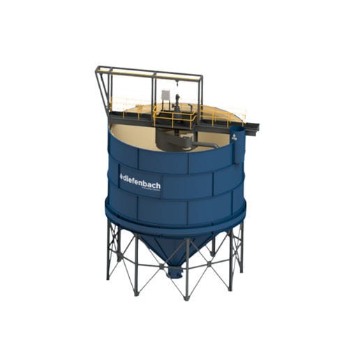 Espesador de gravedad - P - Diefenbach srl - para instalación de tratamiento de aguas residuales