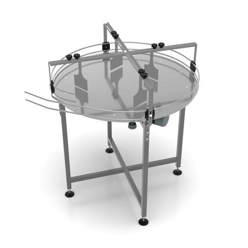 Mesa de acumulación para transportador - Axtra Srl - para la industria del embotellado / para la industria del embalaje