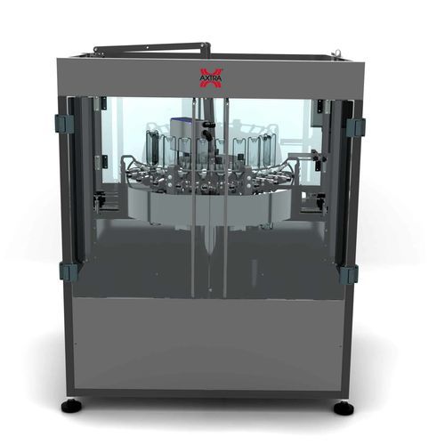 Esterilizador de proceso - Axtra Srl - rotativo / de vidrio / compacto