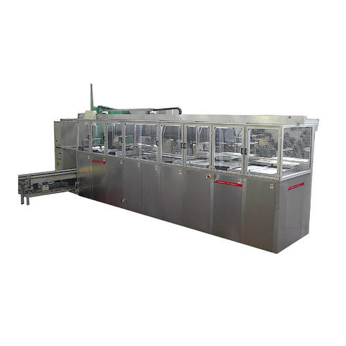 Limpiador ultrasónico con carga automatizada - Compact A series - ULTRATECH Srl - para funcionamiento continuo / de acero inoxidable / industrial