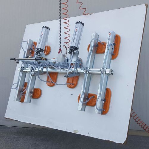 Elevador de ventosas para chapa metálica - X series - Dal Forno Srl - para placa de vídrio / para piezas planas / para placas