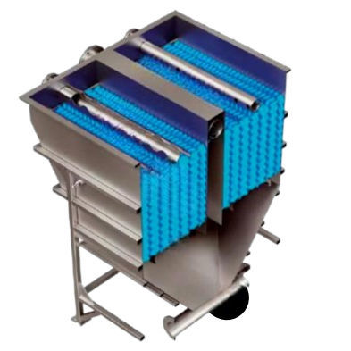 Separador de aguas residuales - QLD series  - ENDEVION SRL - de láminas / rectangular / de superficie