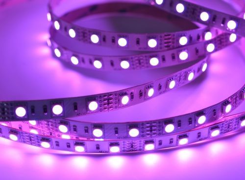 Iluminación en tira - HS12-60-12 RGB - HITECHLED SRL - tira flexible de iluminación led / IP30