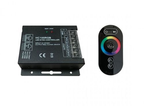 Controlador de alumbrado LED - HC100RGB - HITECHLED SRL - Ethernet / 3 canales / intensidad luminosa regulable