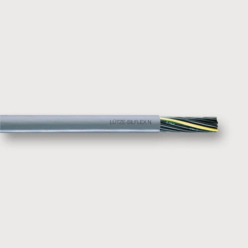 Cable eléctrico de alimentación - 100215T - LÜTZE - de datos / DIN / antipropagación de fuego