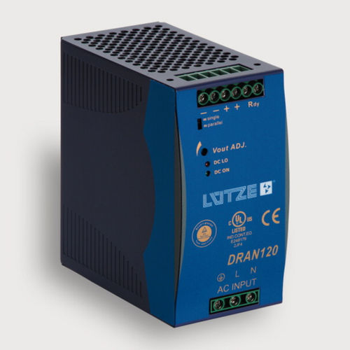Alimentación eléctrica en riel DIN - 728758 - LÜTZE - AC/DC / regulada / conmutada