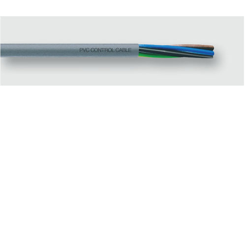 Cable eléctrico de alimentación - 100001T - LÜTZE - antipropagación de fuego / industrial / de control