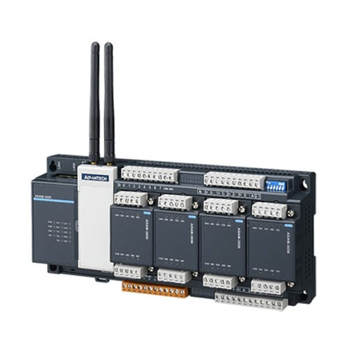 Unidad terminal remota RS-232 - ADAM-3600-C2G - ADVANTECH - RS-485 / inalámbrica / inteligente
