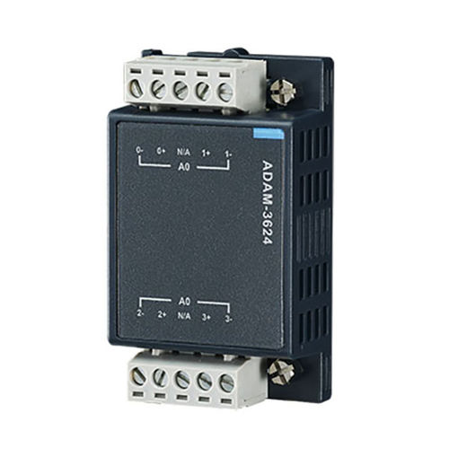Módulo de salida analógico - ADAM-3624 - ADVANTECH - 4 canales