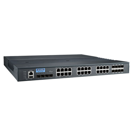 Conmutador Ethernet administrable - EKI-9728G-4X8CI - ADVANTECH - 28 puertos / gigabit / de nivel 3