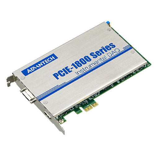 Tarjeta de adquisición de datos PCI Express - PCIE-1802 - ADVANTECH - analógica / 4 canales / 8 canales