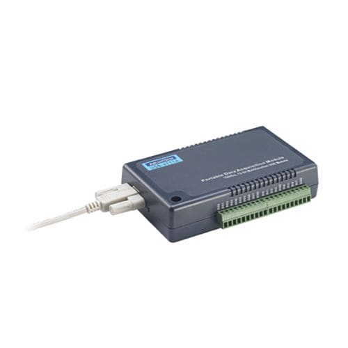 Módulo de adquisición de datos USB - USB-4711A - ADVANTECH - 16 canales / en riel DIN / portátil
