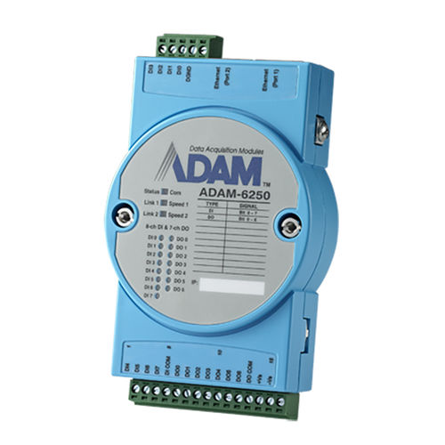 Módulo E/S remoto - ADAM-6250 - ADVANTECH - digital / Ethernet / Modbus TCP