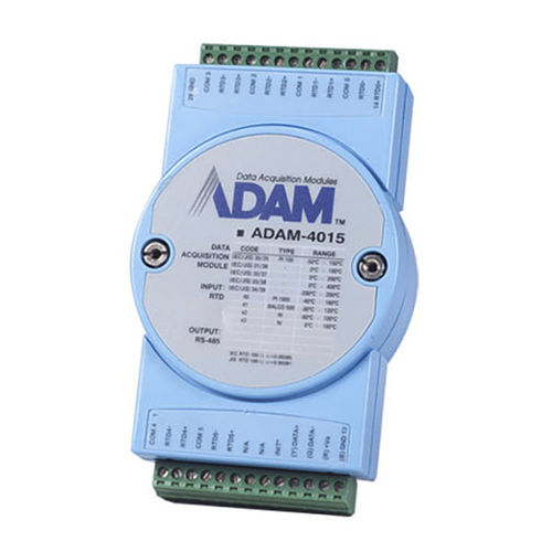 Módulo de adquisición de datos de temperatura - ADAM-4015 - ADVANTECH - multicanal / con E/S digital / Modbus RTU esclavo