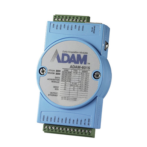 Módulo de entrada Ethernet - ADAM-6015 - ADVANTECH - Modbus TCP / multivías / para RTD