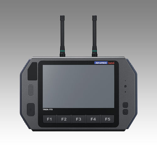 Terminal con pantalla táctil - TREK-773 - ADVANTECH - móvil / Intel® Atom E3826 / LCD color