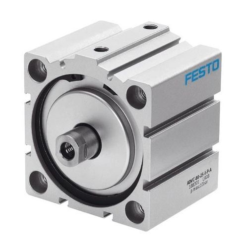 Cilindro neumático - ADVC / AEVC - FESTO - de vástago / de doble efecto / de aluminio
