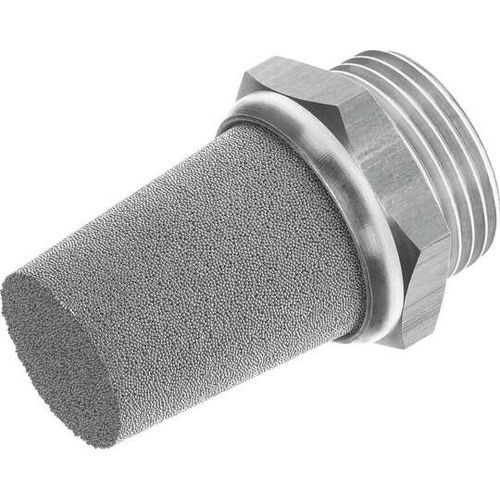 Silenciador para cilindro neumático - AMTE series - FESTO - para aplicaciones de altas temperaturas / corto / de metal