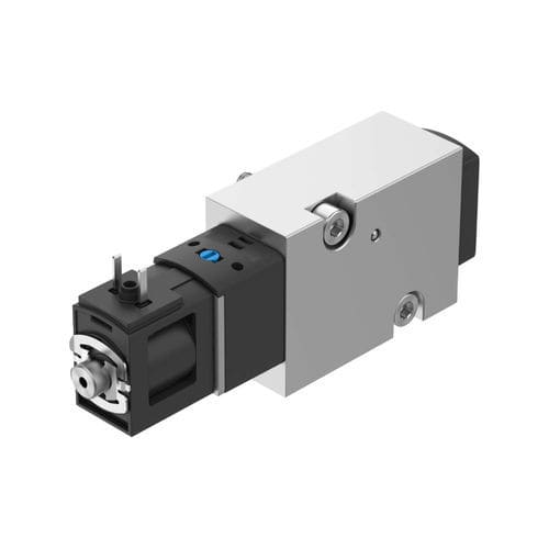 Distribuidor neumático accionado por solenoide - VSNC-G1/8 series - FESTO - de cajón / rotativo / accionado neumáticamente