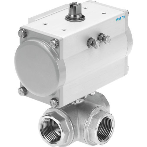 Actuador para válvula de bola neumático - VZBM    - FESTO - eléctrico / tipo cuarto de vuelta / 90°