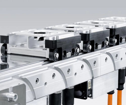 Sistema de transporte multicarro - MCS®    - FESTO - motor eléctrico / para líneas de ensamblaje / para la industria del automóvil