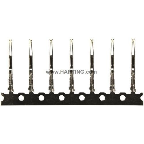 Contacto eléctrico de engaste - har-bus® 64 - HARTING - embutido / de metal / de hilo de metal