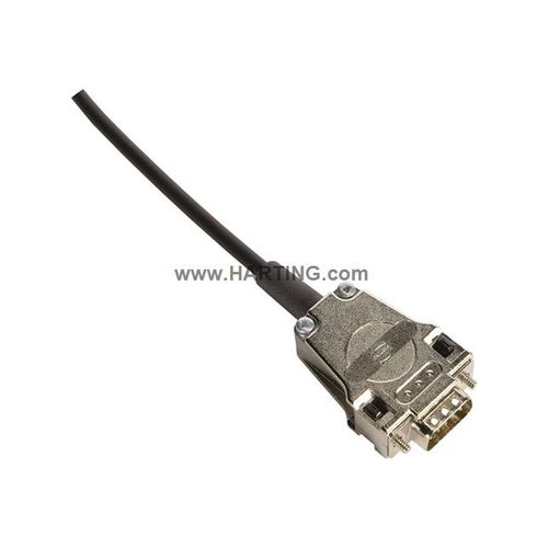 Tapa de conector D-Sub - 09 67 009 0320 - HARTING - UL / de metal
