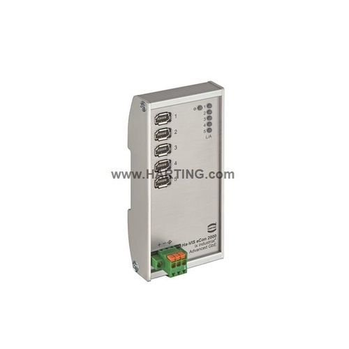 Conmutador Ethernet no administrable - Ha-VIS eCon 2000 - HARTING - 5 puertos / Gigabit Ethernet / ProfiNet