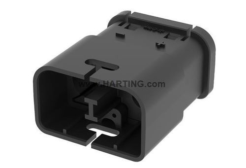 Tapa de conector IP40 - Han MPC60_B_BS_2/4_M - HARTING - rectangular