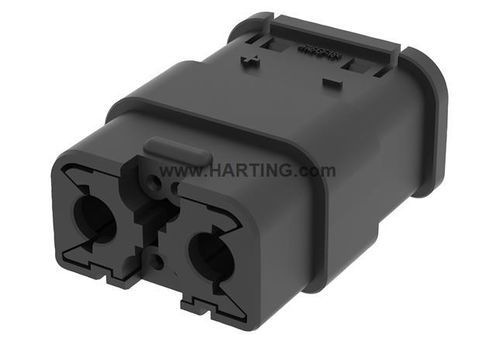 Conector de alimentación eléctrica - Han MPC60_B_BS_2/4_F - HARTING - de datos / de engaste / IP40